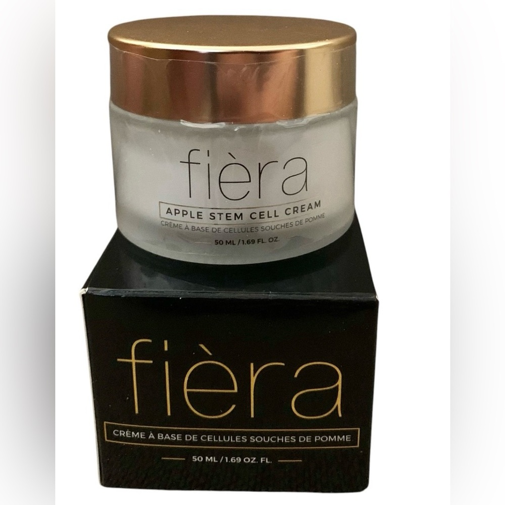 Fièra Apple Stem Cell Cream SEALED Fades Wrinkles Hydrating Firms Skin 50ML READ